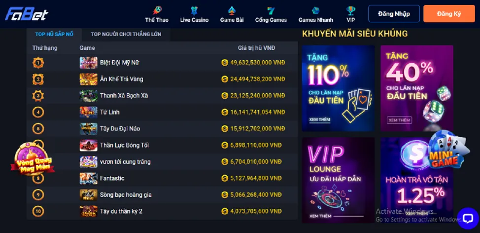 Bước 1: Truy cập trang chủ chính thức 9bet win