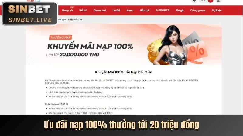 Người chơi mới nhận tiền thưởng chào mừng khi cá cược thể thao